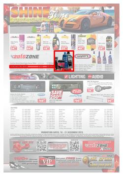 Autozone : Red Hot Festive Savings (10 Dec - 31 Dec 2013), page 4