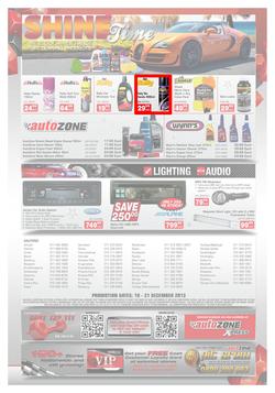 Autozone : Red Hot Festive Savings (10 Dec - 31 Dec 2013), page 4