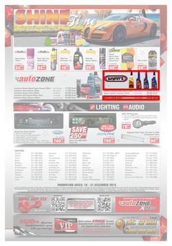 Autozone : Red Hot Festive Savings (10 Dec - 31 Dec 2013), page 4