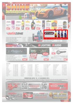 Autozone : Red Hot Festive Savings (10 Dec - 31 Dec 2013), page 4