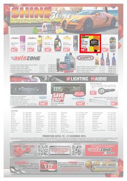 Autozone : Red Hot Festive Savings (10 Dec - 31 Dec 2013), page 4
