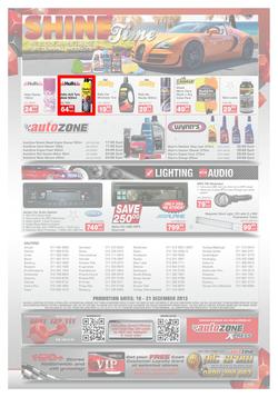 Autozone : Red Hot Festive Savings (10 Dec - 31 Dec 2013), page 4