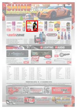 Autozone : Red Hot Festive Savings (10 Dec - 31 Dec 2013), page 4