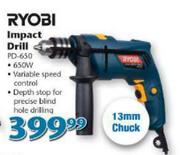 Ryobi Impact Drill(PD-650)