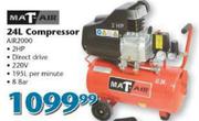 Mat Air 24Ltr Compressor(AIR2000)