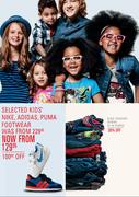 Kids Nike, Adidas, Puma Footwear