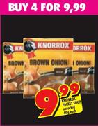 Knorrox Packet Soup Assorted-4x60g