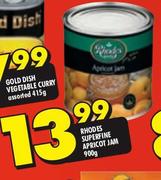 Rhodes Superfine Apricot Jam-900g