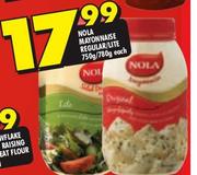 Nola Mayonnaise Regular/Lite-750g/780g Each