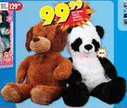 Soft Animal Teddies Assorted 80cm-Each