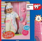 Lovely Baby Doll 33cm