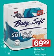 Baby Soft 2-Ply Toilet Paper-18's