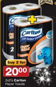 Carlton Paper Towels-2 x 2's