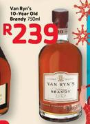 Van Ryn's 10-Year Old Brandy-750ml