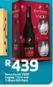 Remy Martin VSOP Cognac-750ml And 2-Glass Gift Pack