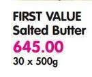 First Value Salted Butter-30x500G