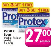 Protex Soap-4x175G Per Pack