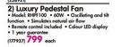 Luxury Pedestal Fan RHPF100 
