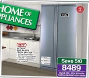 Defy 556L Metallic Side-By-Side Fridge Freezer