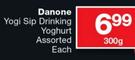 Danone Yogi Sip Drinking Yoghurt-300G