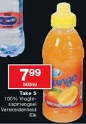 Take 5 100% Vrugtesapmengsel Verskeidenheid-500Ml