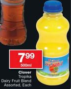 Clover Tropika Dairy Fruit Blend-500Ml
