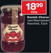 Danish Choice Jam/Marmalade-454G