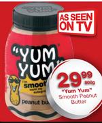 Yum Yum Smooth Peanut Butter-800G