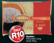 Spekko Parboiled Long Grain Rice-1Kg