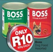 Boss Dog Food-820G Each