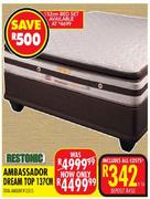 Restonic 137cm Ambassador Dream Top Base Set