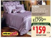 Ruben 8 Piece Multi Comforter Set