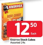 Knorrox Stock Cubes Assorted-24s