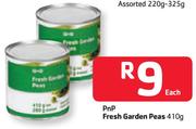 PnP Fresh Garden Peas-410g Each