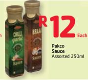 Pakco Sauce Assorted-250ml Each