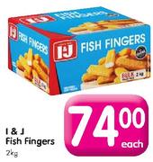 I&J Fish Fingers-2Kg