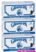 Grand Pa Headache Powders-10's