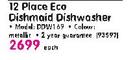 Defy 12 Place Eco Dishmaid Dishwasher DDW169