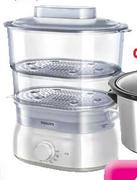 Philips Daily Collection 2 Tier-Food Steamer HD9115/10