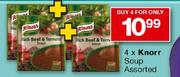4X Knorr Soup-4's