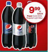 Pepsi Cold Drink Regular/Light/Max-2Ltr Each