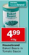  Housebrand Baked Beans In Tomato Sauce-410g Each