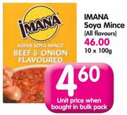 Imana Soya Mince (All Flavours)-10x100g