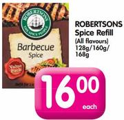Robertsons Spice Refill (All Flavours)-128g/160g/168g Each