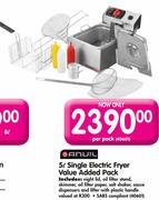 Anuil 5L Single Electric Fryer Value Added Pack