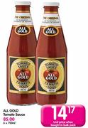 All Gold Tomato Sauce-6x700ml