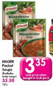 Knorr Packet Soups(Excludes Tasty Range)-10's