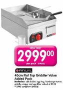 Anuil 40cm Flat Top Griddler Value Added Pack-Per Pack