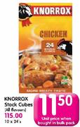 Knorrox Stock Cubes(All Flavours)-10x24's