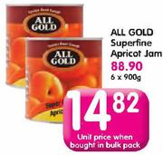 All Gold Superfine Apricot Jam-6x900g